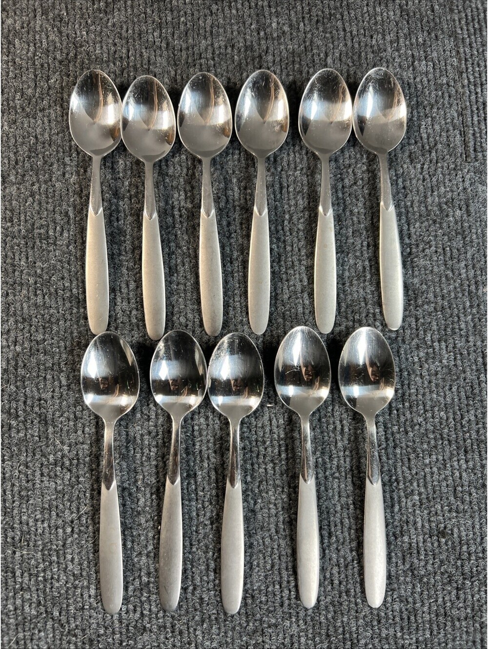 Oneida Cambridge Stainless Steel Flatware Set Of 11 Teaspoons
